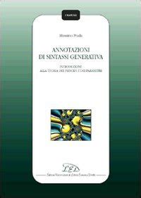 Annotazioni di sintassi generativa di Massimo Prada, LED 